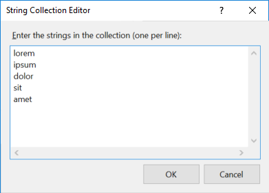 StringCollectionEditor